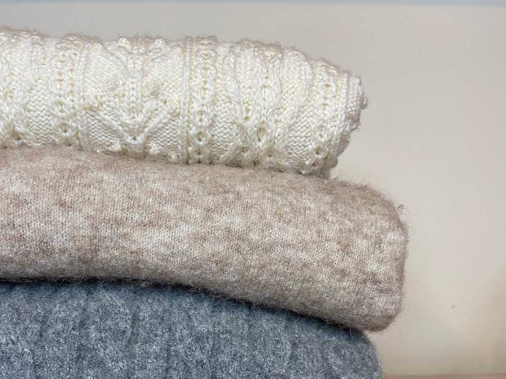 Knitwear care advice