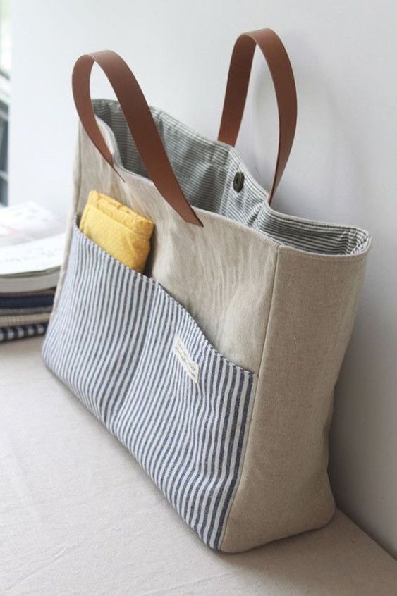 Fabric handbag