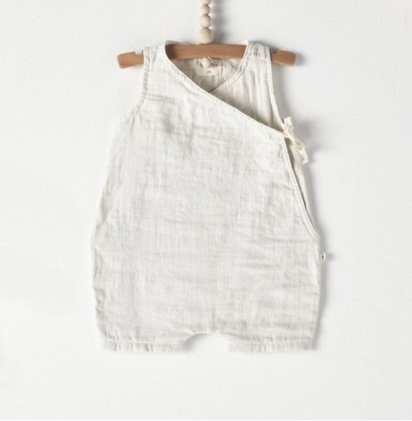 Baby linen overalls
