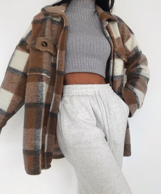 Plaid transformed into checked shirts