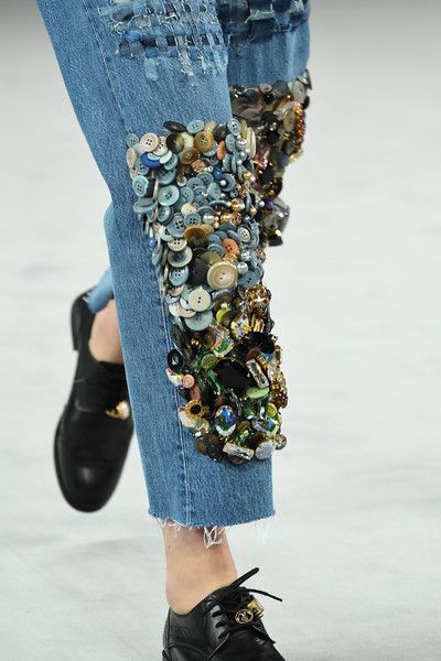 Button-down jeans