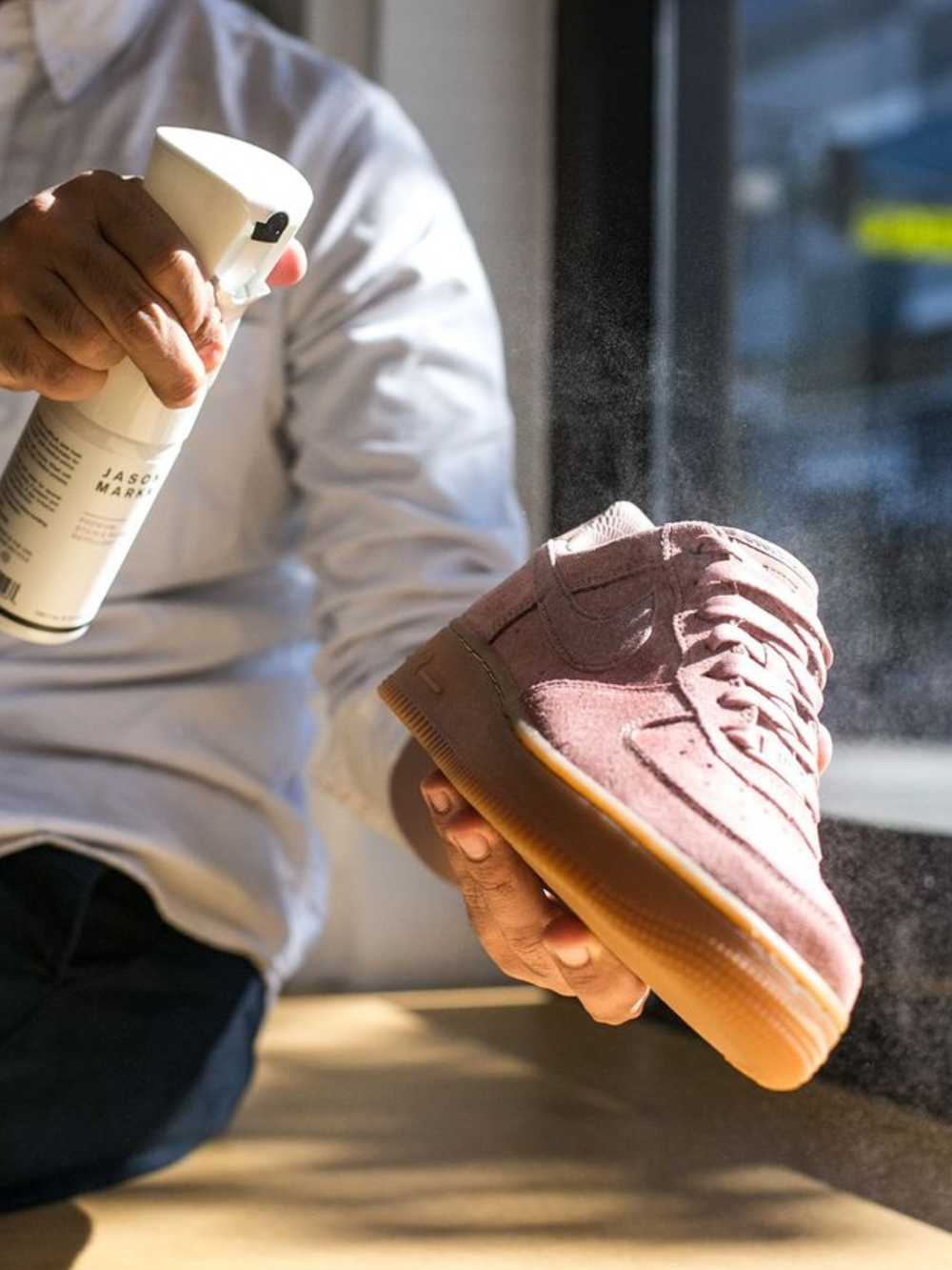 how to waterproof suede shoes