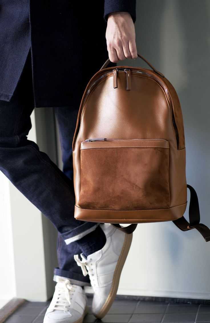 Our leather craftsmen clean and maintain your backpacks.