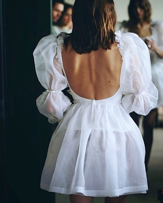 Puffy dress