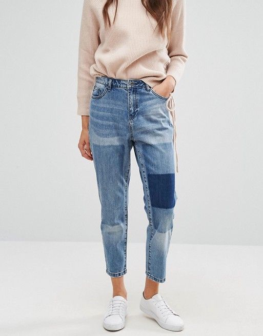 Patchwork jeans