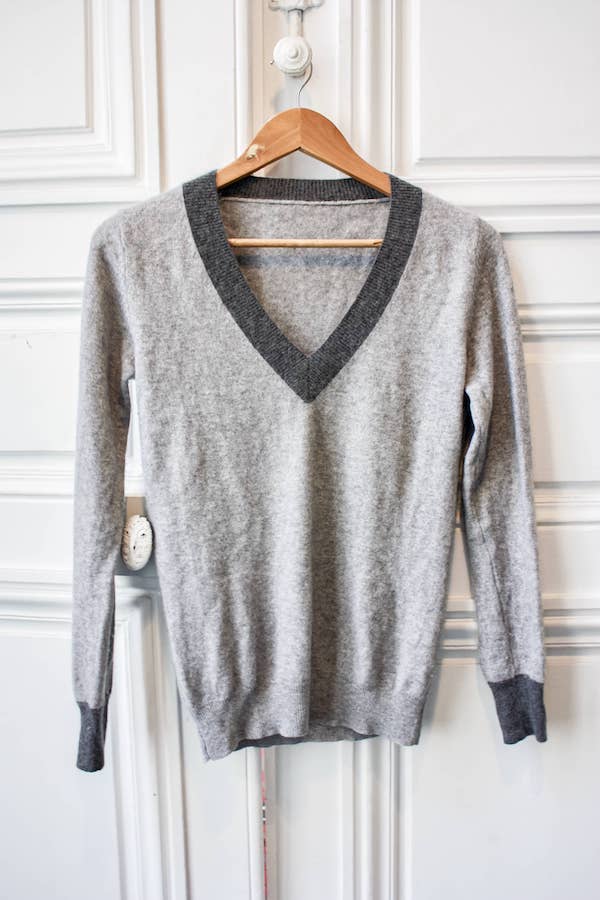 Basic grey jumper