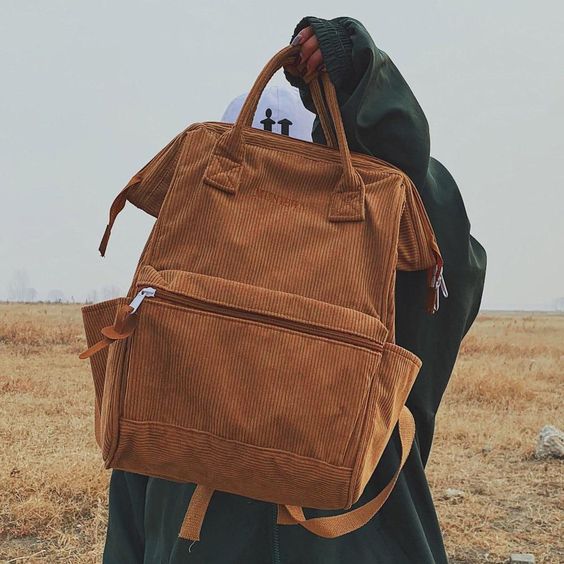 Velvet backpack