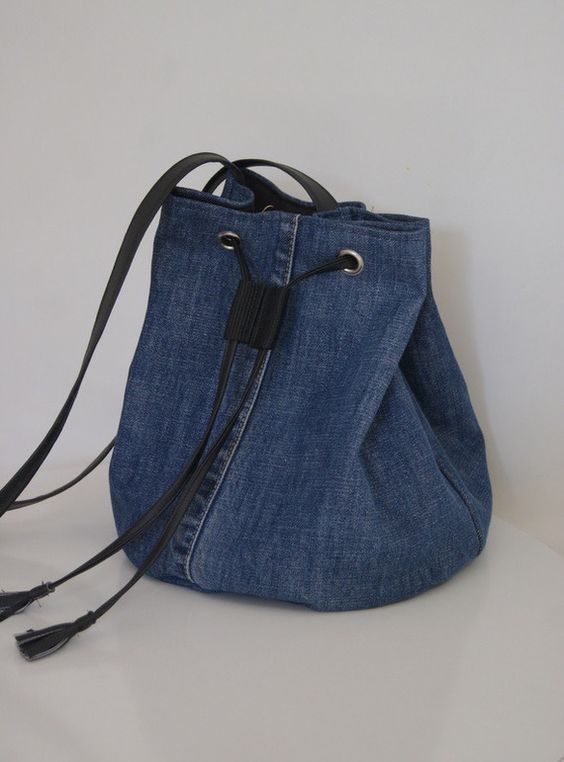 Denim purse